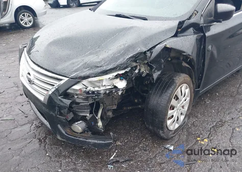 2015 Nissan Sentra S из США, поврежденный, VIN 3N1AB7AP9FY279338